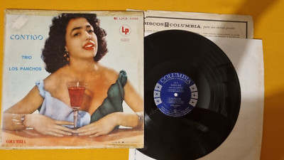 unique 6 eye Columbia LPCB 31050 * TRIO LOS PANCHOS Contigo (Latin) *tested