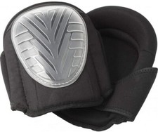 EXTERNAL GEL KNEE PADS BLACK WORK SITE PPE GARDENING FLOORING COMFORT SAFETY