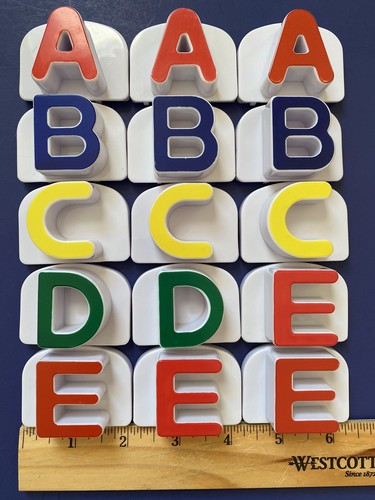 Leap Frog Fridge Phonics Magnetic Capital Letters Replacement 2" ~ U PICK - Picture 3 of 12