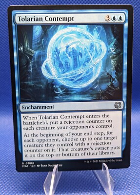 MTG Tolarian Contempt March of the Machine: The Aftermath 0008 Regular Uncommon