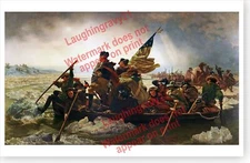 Washington Crossing The Delaware Emanuel Leutze Art Print Poster