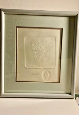 Buffalo Art, Laura T. Woofschlager, ''Wilderness Tracks '' 67/75, Framed, 1984