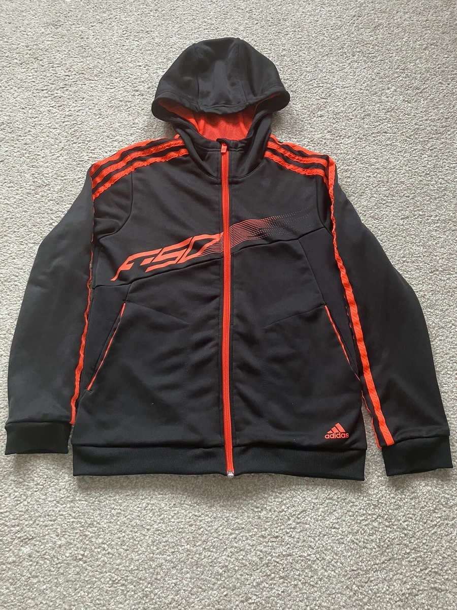 adidas pull orange