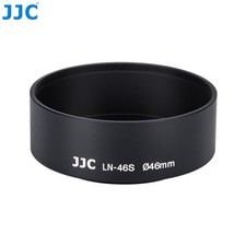 JJC 46mm Metal Lens Hood Shade Cover for Olympus M.ZUIKO DIGITAL 12mm F2.0 E-M5