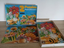 Ape Maia Puzzle 2 X 48 completo come da foto Scatolo con difetti Vintage