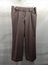 Worthington Brown Ladies Dress Pants Modern Fit Size P8