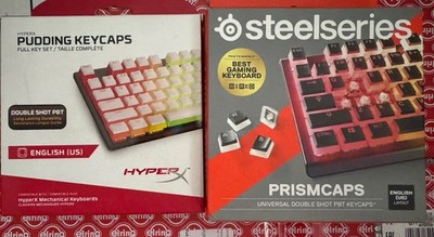 Mechanical Keyboard Pudding Keycap Set Bundle