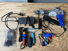 Rug Gun with Shaver,Power Adapter & Accessories