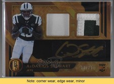 2017 Panini Gold Standard Platinum 10/25 ArDarius Stewart #253 Auto READ h3a