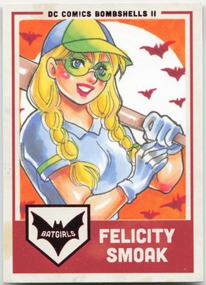 2018 Cryptozoic - DC Bombshells Series II - Batgirls - Felicity Smoak #G5