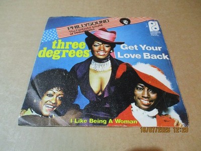 (129) 7'' Single Vinyl - The Three Degrees - Get Your Love Back