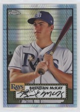 2021 Chrome Platinum Anniversary Mega Box Prism Refractor Brendan McKay 0b7v
