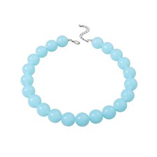 Colorful Chunky Beaded Necklace Acrylic Bead Choker Necklaces Boho Big Round ...