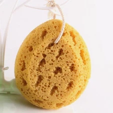 2 Pcs Honeycomb Bath Sponge Body Exfoliating Tool Skin Cleaning Scrubber