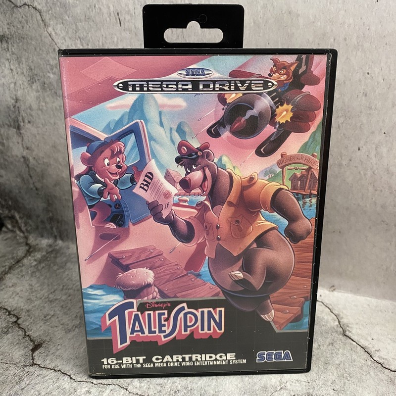 Sega Mega Drive Disneys Talespin Missing manual