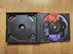 SEGA MEGA CD 32X NIGHT TRAP PAL EURO USED VERY GOOD CONDITION