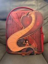 *NWT*  Loungefly Exclusive Disney Aladdin Jasmine and Jafar Snake Mini Backpack