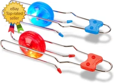 Playbees Light up Gyro Wheels Classic Vintage Trick Yoyo Retro Rail Twister, Twi