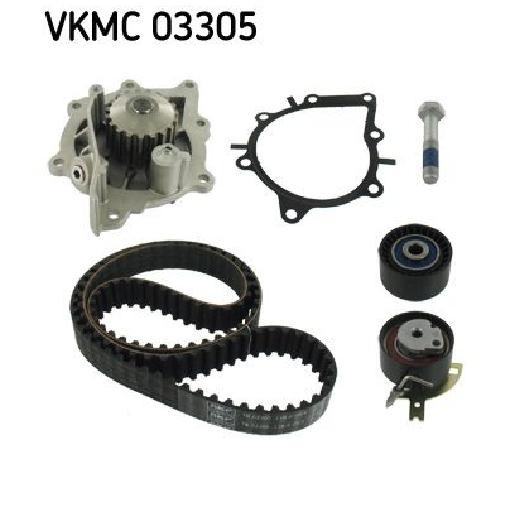 Wasserpumpe + Zahnriemensatz FüR Mitsubishi Outlander CWW 06 Bis 12 SKF Teil-image