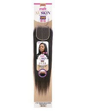 Janet MELT Natural Virgin Remy NUSKIN UHD 4X5 Invisible Lace Closure- STRAIGHT