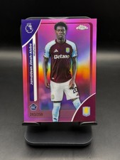 2026 Topps Chrome Premier League ⚽JAMALDEEN JIMOH-ALOBA Pink Refractor /250 RC⚽