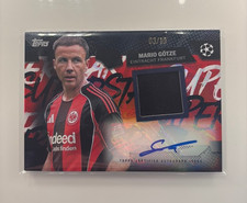 Topps Mario Götze auto patch relic /10