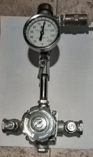 ITT Lawler PX-3-26445X Darkroom Faucet with Temperature Gauge Vintage Photo...