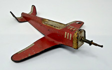 Vintage Marx Tin Litho Airplane Toy Part Similar to Windup Popeye Tower Flyer