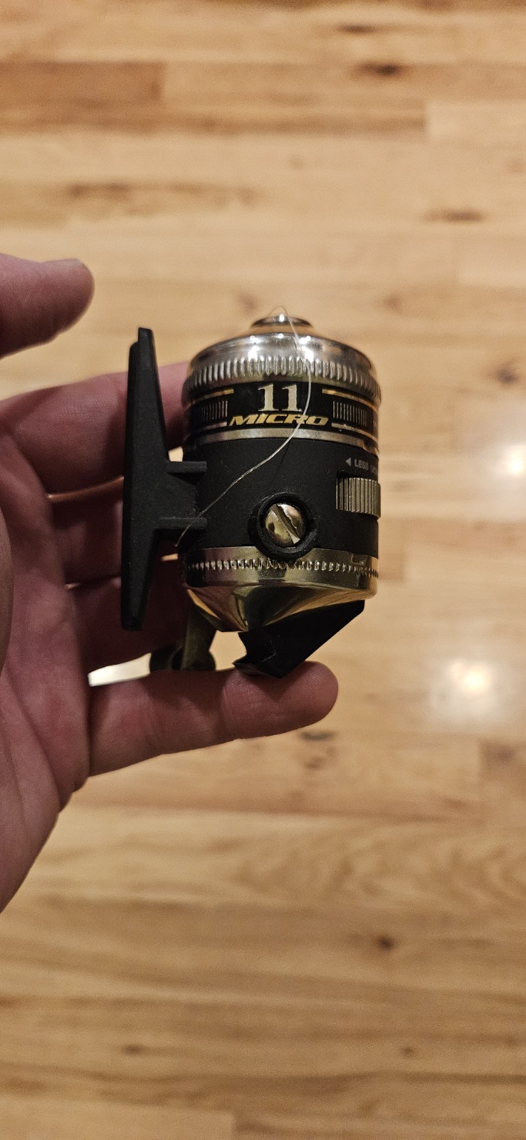 Zebco Micro 11 Magnum Gears Spincast Fishing Reel  Vintage