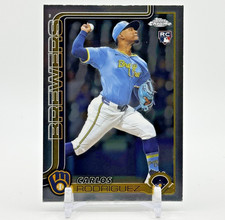 Carlos Rodriguez 2025 Topps Chrome #201 RC Brewers NM