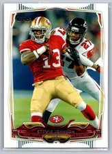 Steve Johnson 2014 Topps San Francisco 49ers 329