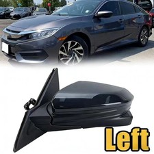 For Honda Civic 2016 2017-2020 7 Pin Left Rearview Mirror W Camera Cosmic Blue