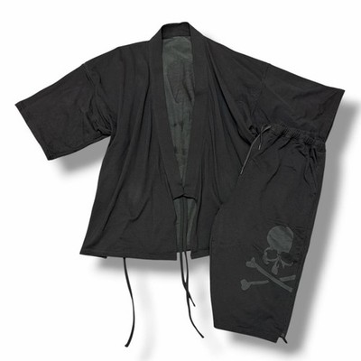 Mastermind Men Top Jinbei Set Sweat Mw25C14-Ji001-2 Black Xl 15661M JPN Limited