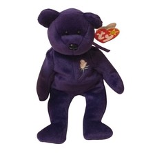 TY BEANIE BABIES - Lot of 4: 1 Princess Bear and 3 Other Animals New with Tags