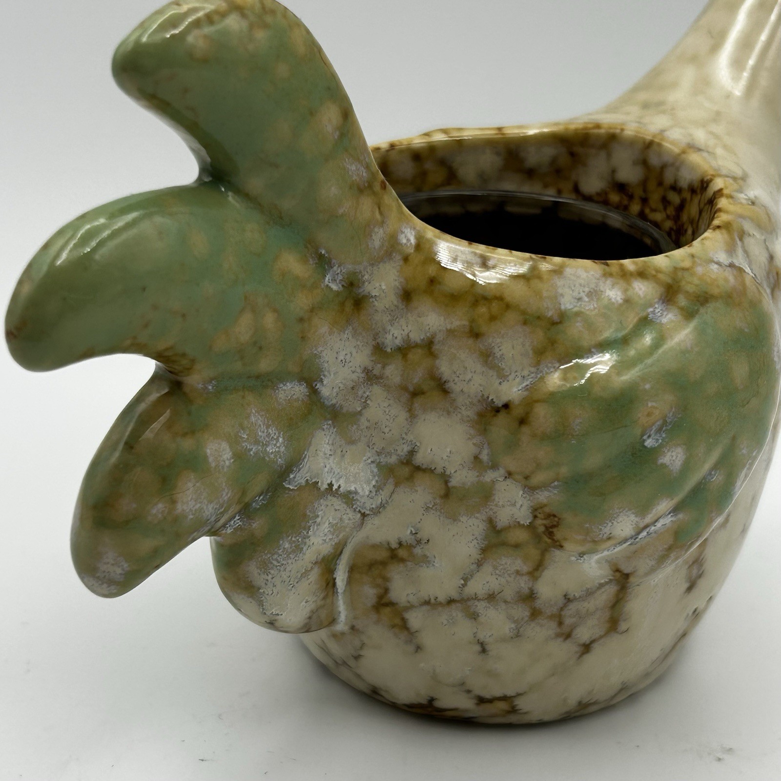 Yankee Candle Rooster Votive Holder Glazed Ceramic Hen Chicken Farmhouse Country