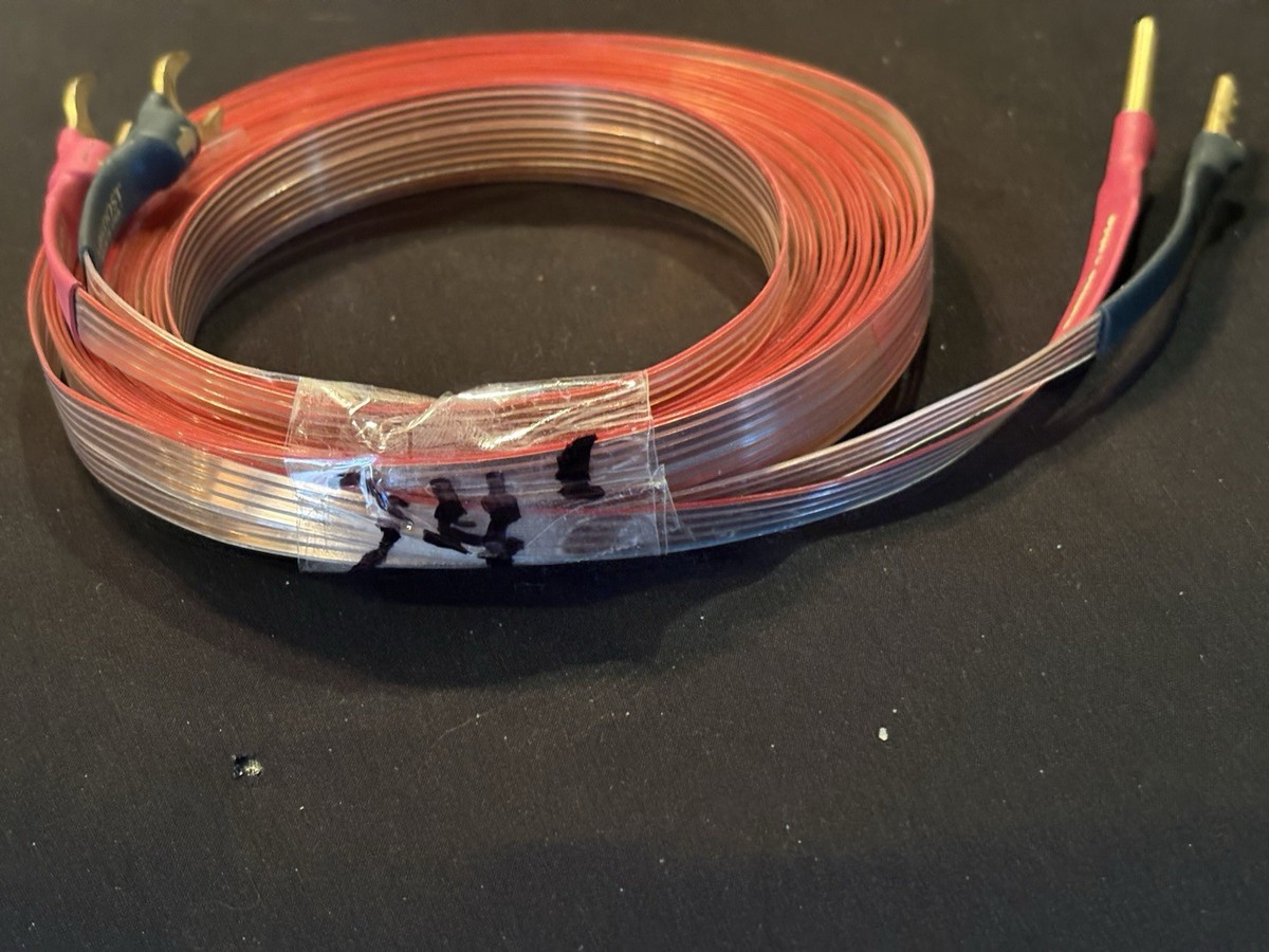 NORDOST FLATLINE GOLD スピーカーケーブル中古です。 NORDOST FLATLINE SPEAKER WIRE CABLE 6.75 M, 24 feet | eBay