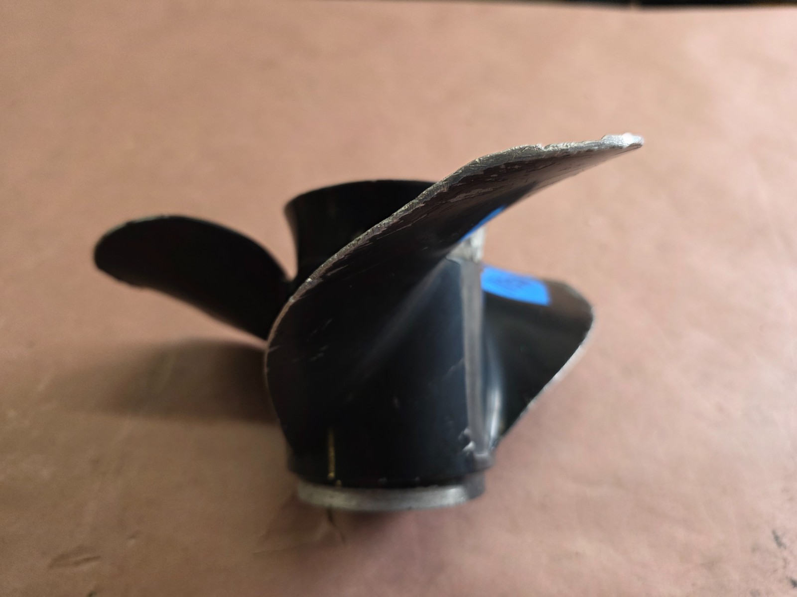 ALUMINUM 10 3/8" X 13P MERCURY BLACK MAX PROP, 48-19640A40P13, 10 SPLINE, P11378