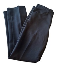 Mens Vintage Levi's Gold Tab Pants 36x34 Black Dacron Polyester Western Creased