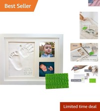 Timeless Baby Hand  Footprint Frame Kit - Perfect Gift for Newborn Keepsakes