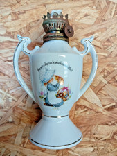 Vintage Holly Hobbie Petticoats And Pantaloons Ornamental Lamp Fine China