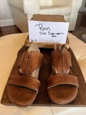 Roan by Bed Stu Leather Sandals Size 7 Brown Slide Artisan