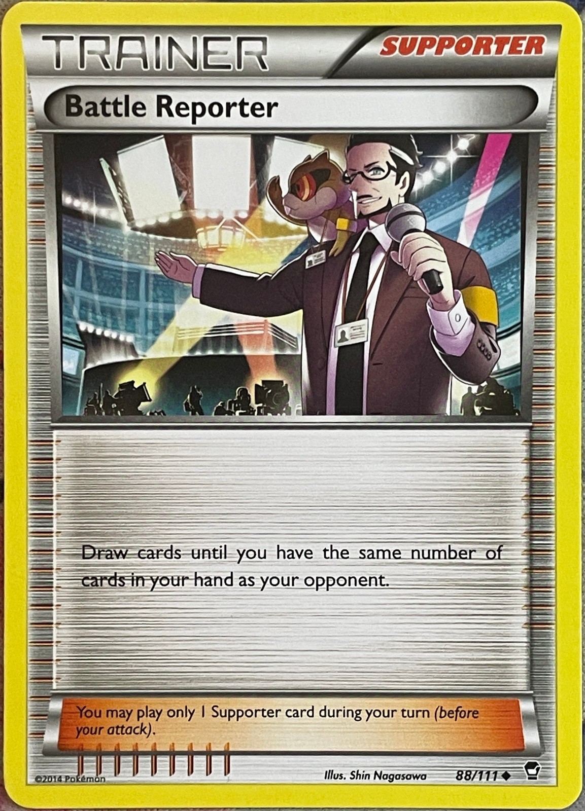 Battle Reporter - 88/111 - XY Furious Fists Pokemon 2014