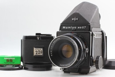 Exc+4 w/120 220 Film Back x2 : Mamiya RB67 Pro Prism Sekor 127mm f3.8 6x7 JAPAN