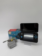 Nintendo 2ds xl nero Blu Caricatore Originale Schermi Ottime Condizioni 191-141