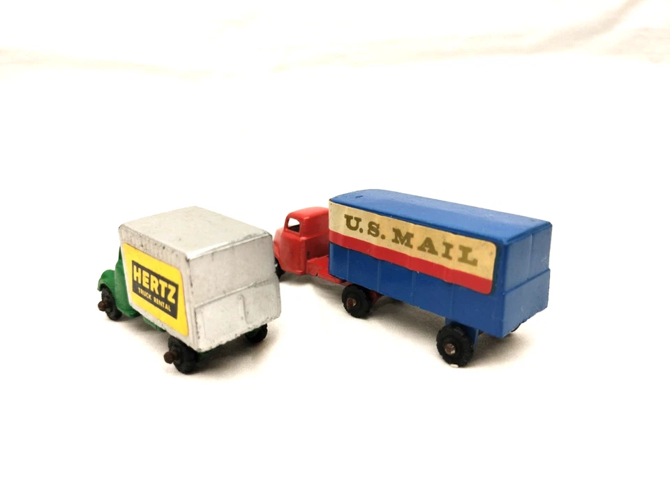 Camiones Barclay HERTZ y US MAIL de colección, ¡sin artículos de juego! Foto 2 de 4