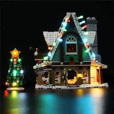 LED Light Kit Compatible with Lego Elf Club House - Lighting Set for Creator 102
