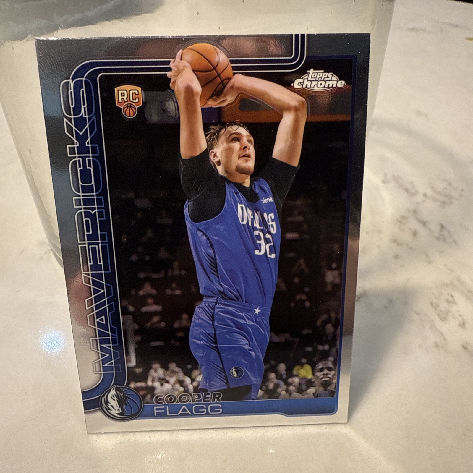 Cooper Flagg 2025-2026 Topps Chrome RC #251 Dallas Mavericks