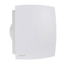 Deta / Vimark 4630 Flat Fascia Axial Extractor Fan 100mm with Timer *NEW*