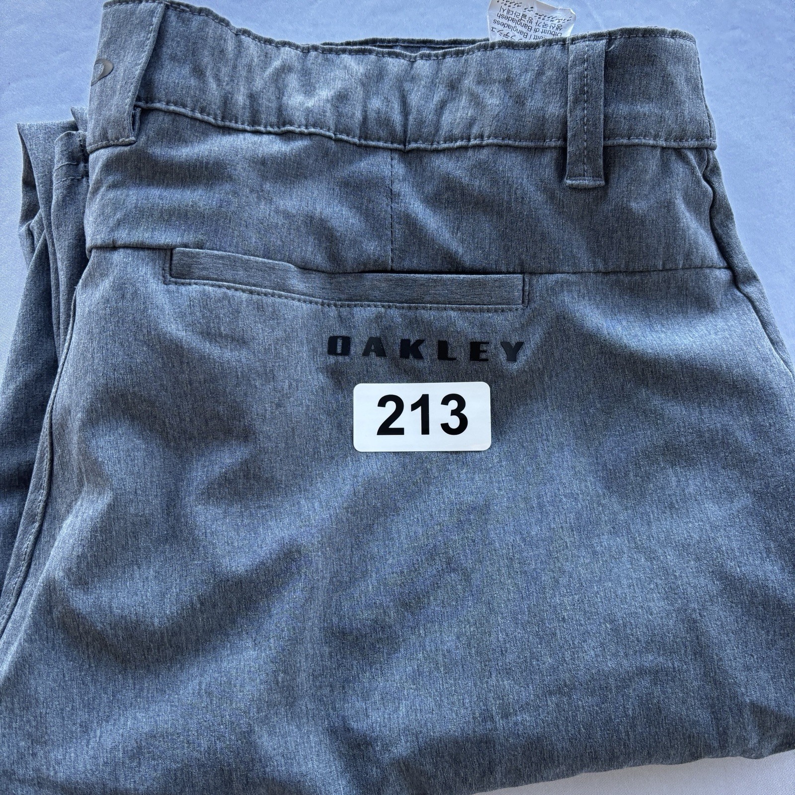 Oakley Regular Fit Performance Pants Heather Gray… - image 13