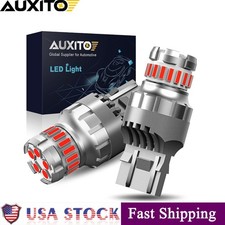 7443 LED Strobe Flashing Reverse Light Bulbs Bright Lamps For Honda Civic Accord